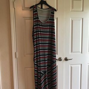 Multi color maxi dress